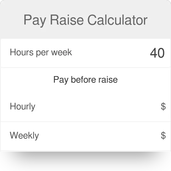 Pay Raise Calculator 【Annual & Monthly】 CareerExplorer