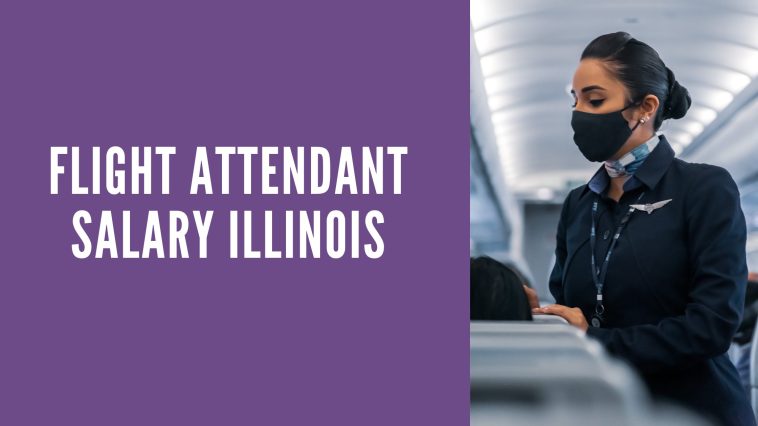 flight attendant salary Illinois